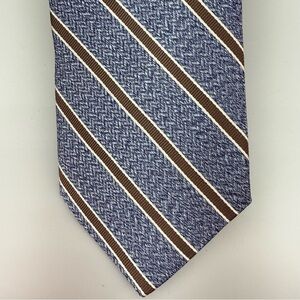 NWT Tom James Executive Collection 
100% Silk Striped Necktie